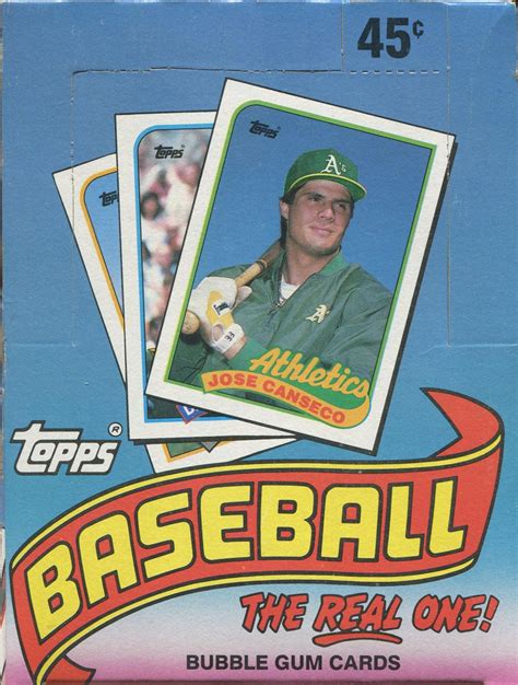 1989 Topps Baseball Cards